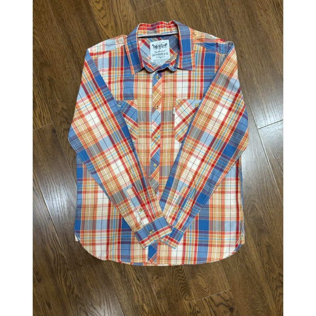 [HÀNG USA ] ÁO SƠMI NAM KẺ SỌC TAY DÀI CỦA &LEVIS …. TRAUSS & CO