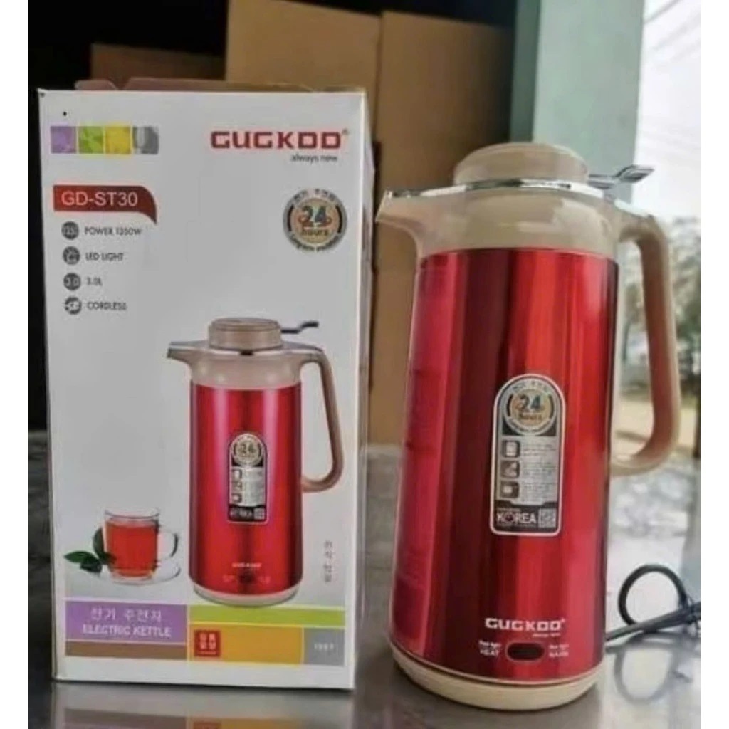 Ấm Siêu Tốc CUCKOO ST30, Bình thuỷ điện, Bình đun giữ nhiệt 2 in 1 Ủ Nóng Lâu