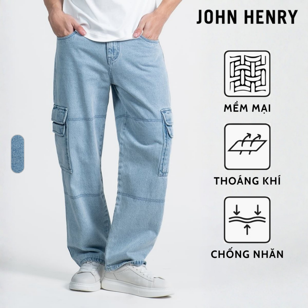 Quần Jeans Baggy JN26SS13P-BF - JOHN HENRY Shop
