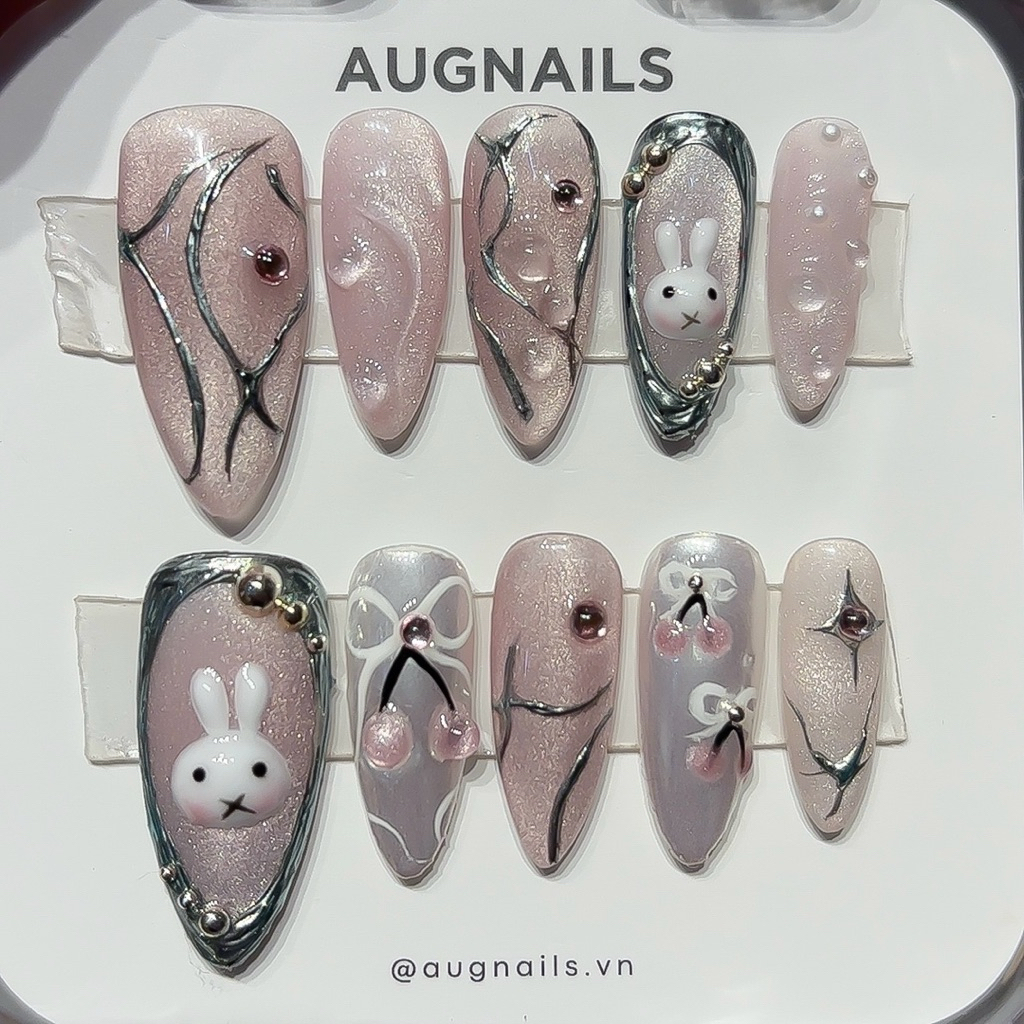 Nailbox Mắt Mèo Tone Hồng (M007)