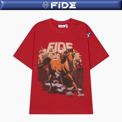 Áo thun FIDE Bính Ngọ unisex form rộng nam nữ local brand cổ tròn oversize Bính Ngọ - AT249