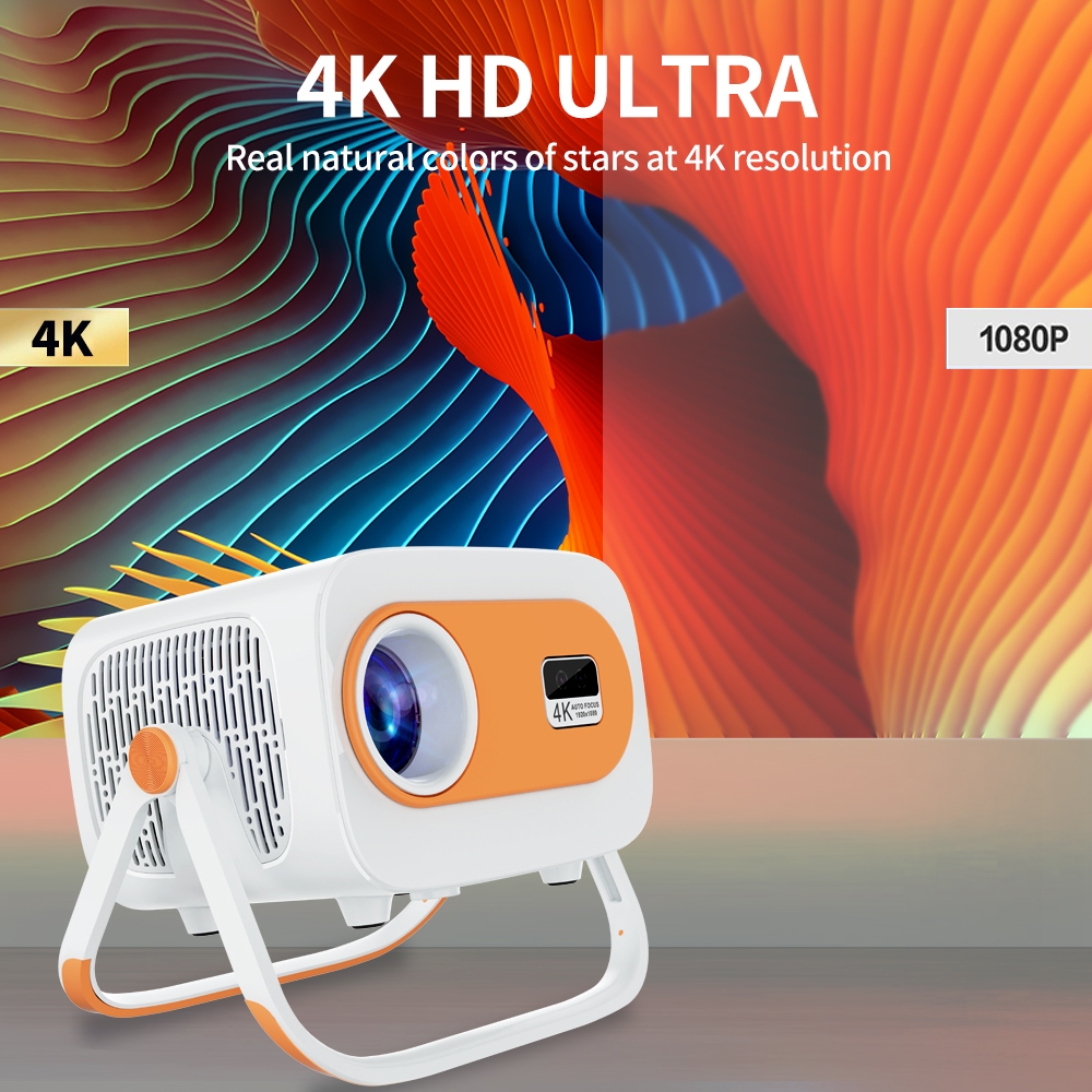 Máy chiếu mini 670PRO máy chiếu xem phim Giải mã Full HD 4k 8800 Lumens Điều chỉnh 360° kết nối điện thoạ Laptop iPad PC | BigBuy360 - bigbuy360.vn