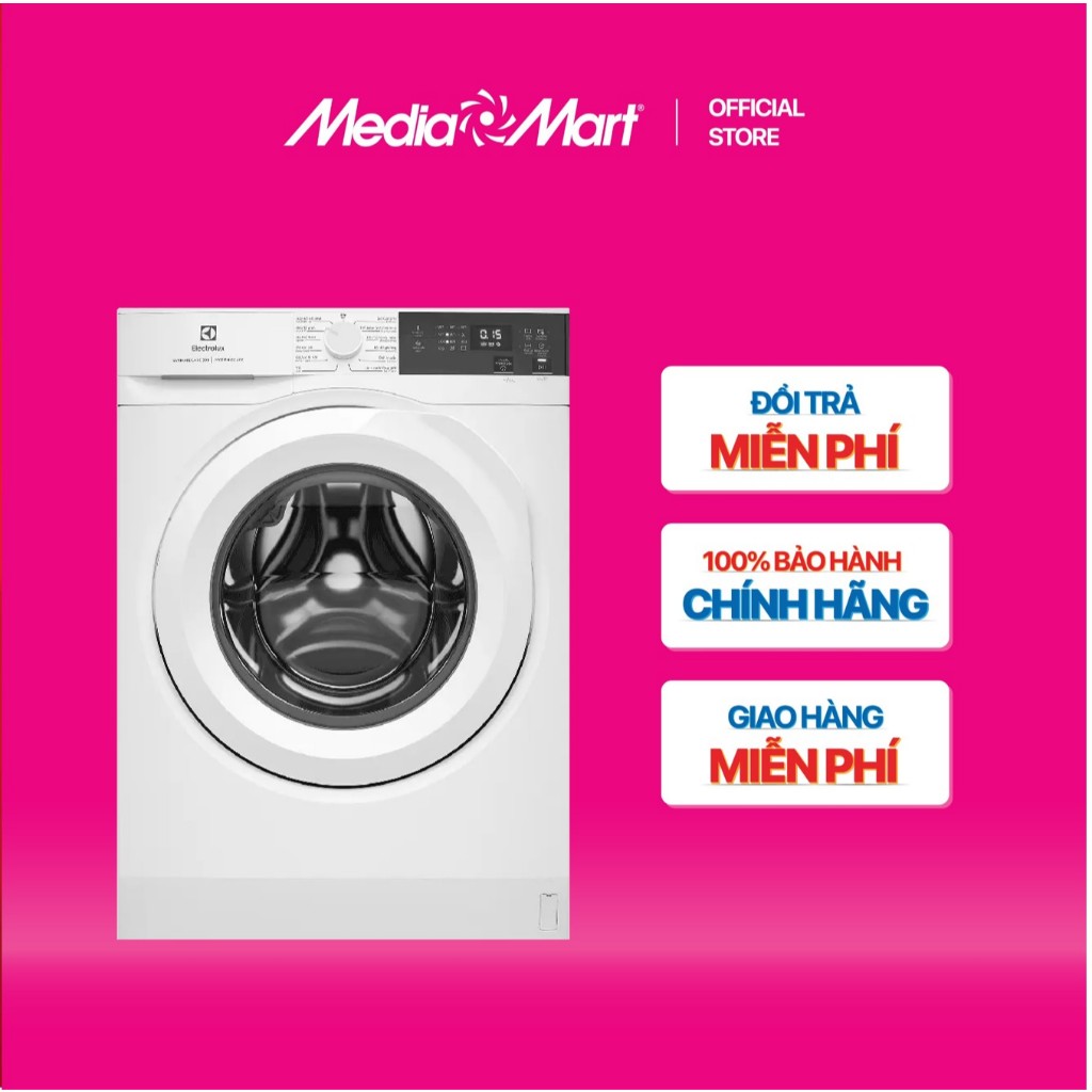 [MediaMart-FREESHIP] Máy giặt lồng ngang Electrolux Inverter 10kg EWF1024D3WC