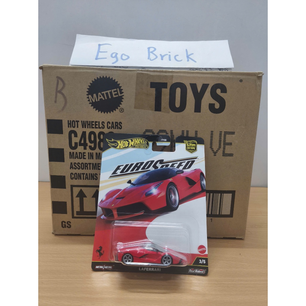 [HW] Xe mô hình Hot Wheels Premium Laferrari tỉ lệ 1:64