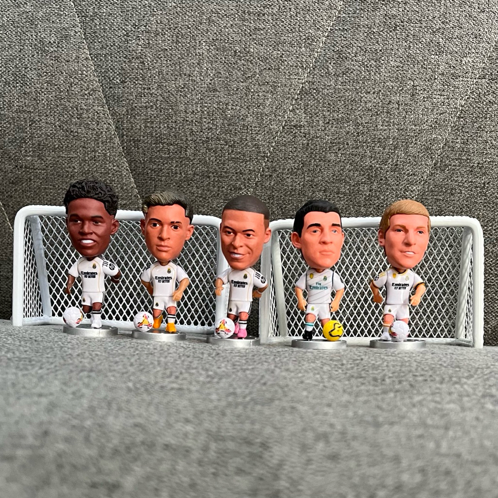 Mô hình tượng cầu thủ bóng đá Endrick Mbappe Real Madrid 7cm Soccerwe Kodoto football figure toy