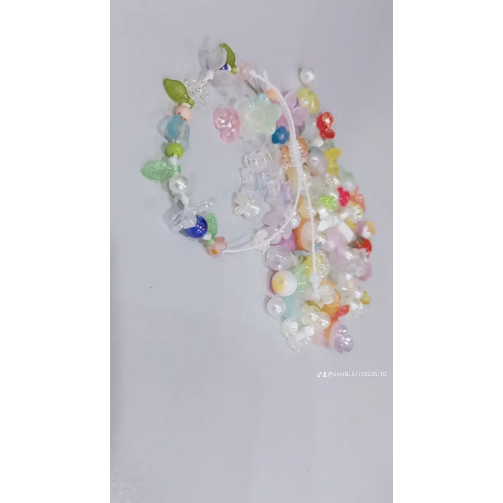 Vòng tay dây charm truyền thống 3 sợi kép 46k