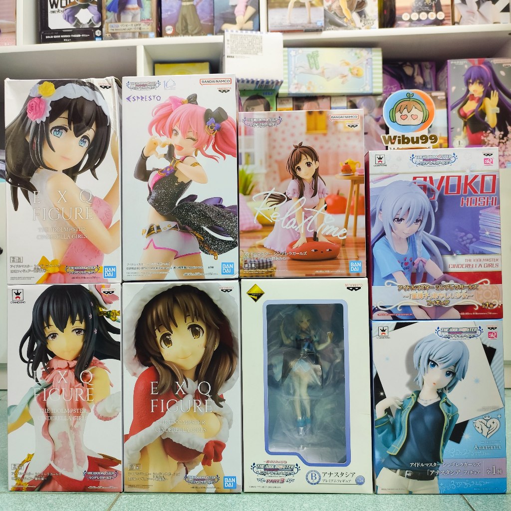 Mô Hình Mika Jougasaki Hajime Fujiwara Airi Totoki Syoko Hoshi Anastasia Syoko Hoshi The Idolmaster 