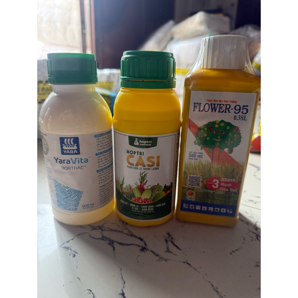 bộ ba đậu trái xanh gai chạy trái nhanh ( 500 ml botrac +500ml f95+ 500ml casi