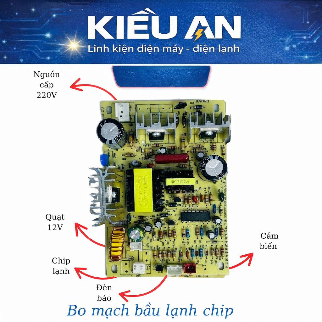 [Chính Hãng] Bo Mạch Cho Cây Nóng Lạnh Chạy Chíp KG10A3, KG3331, KG32N, KG31A3