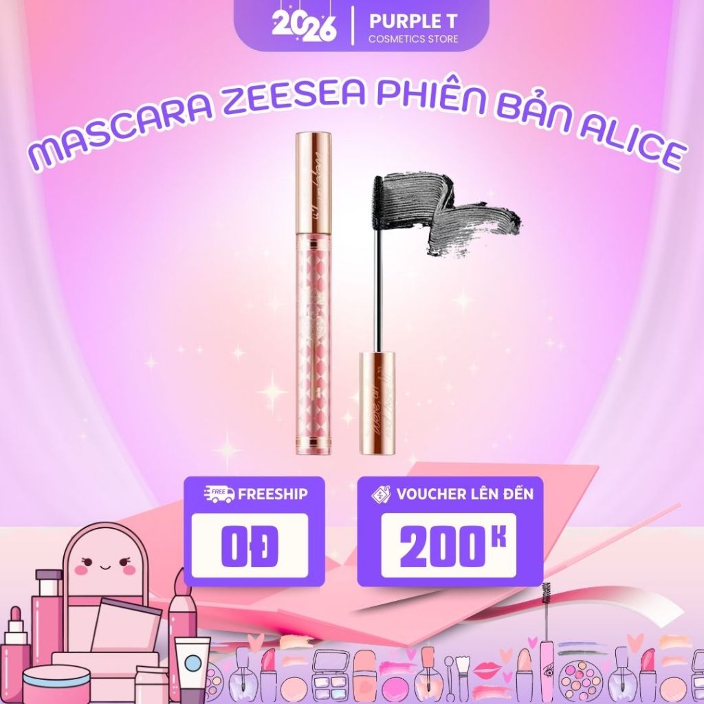 [ZEESEA] Mascara ZEESEA phiên bản Alice làm dài mi, đen mi 4g
