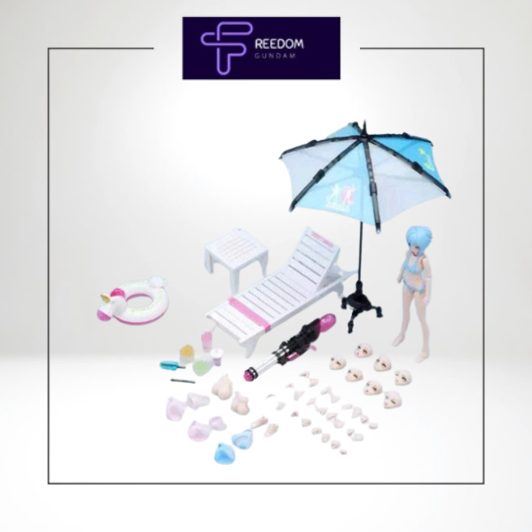 [CÓ SẴN] Mô hình lắp ráp Kit girl VIVIENNE HAYHA Summer - chính hãng Cyber Forest