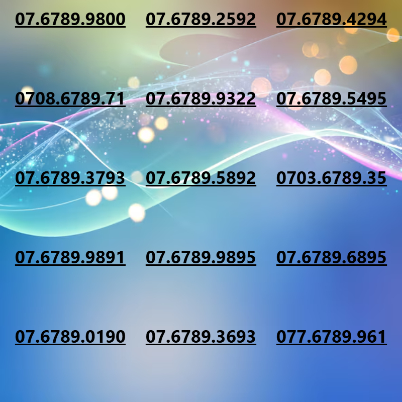 (Sim VIP + Có Esim) Sim số đẹp sảnh 6789 Mobifone chọn lọc khuyến mãi gói data VIP (PHẢI ĐKCC)