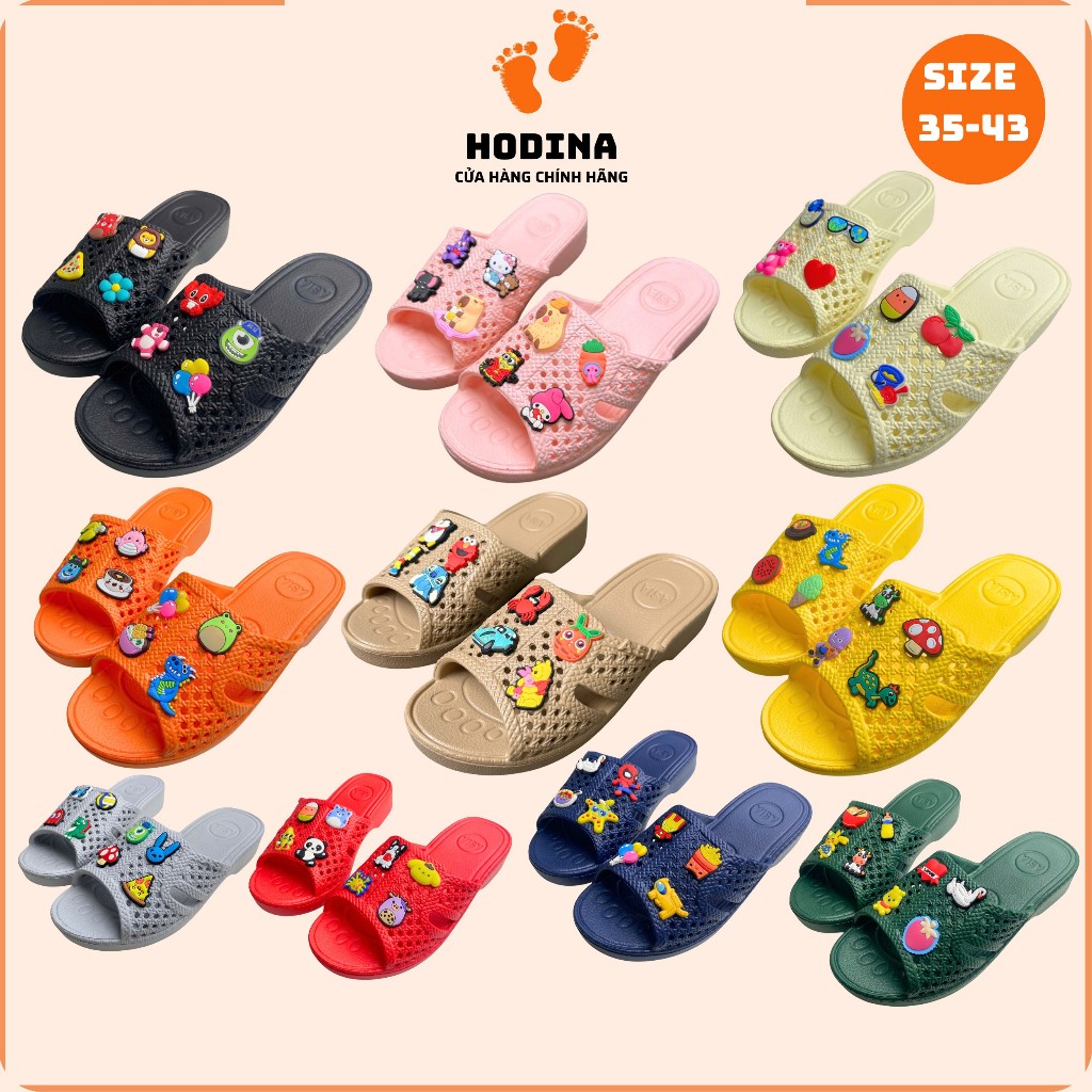 Dép Tổ Ong Gắn STICKER Dép ASIA Dép Đi Trong Nhà Dép Đi Chơi  Siêu Nhẹ Chính Hãng Cao Cấp