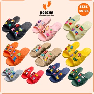 Dép Tổ Ong Gắn STICKER Dép ASIA Dép Đi Trong Nhà Dép Đi Chơi  Siêu Nhẹ Chính Hãng Cao Cấp