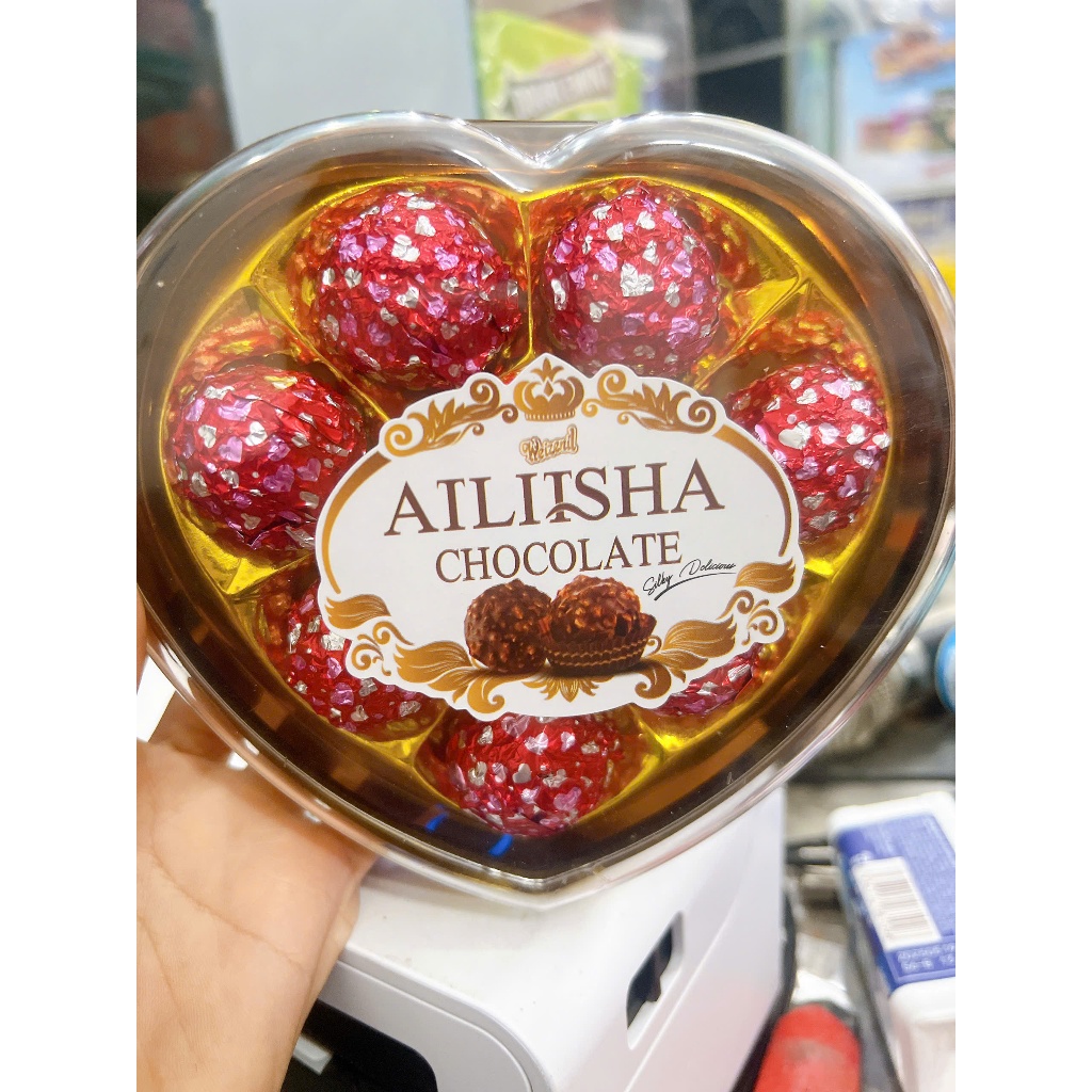 Kẹo Socola Trái Tim 8 Viên Ailisha/Most Sweet