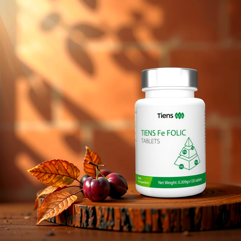 TPBVSK Tiens Fe Folic Tablets (TPBVSK Viên nén sắt Folic - Thiên Sư)