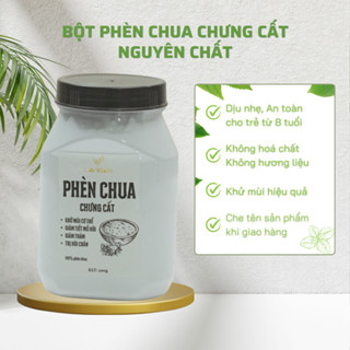 Bột Phèn Chua Chưng Cất Laviban - Khử Mùi Hôi Nách, Hôi Chân, Giảm Thâm & Mồ Hôi Hiệu Quả