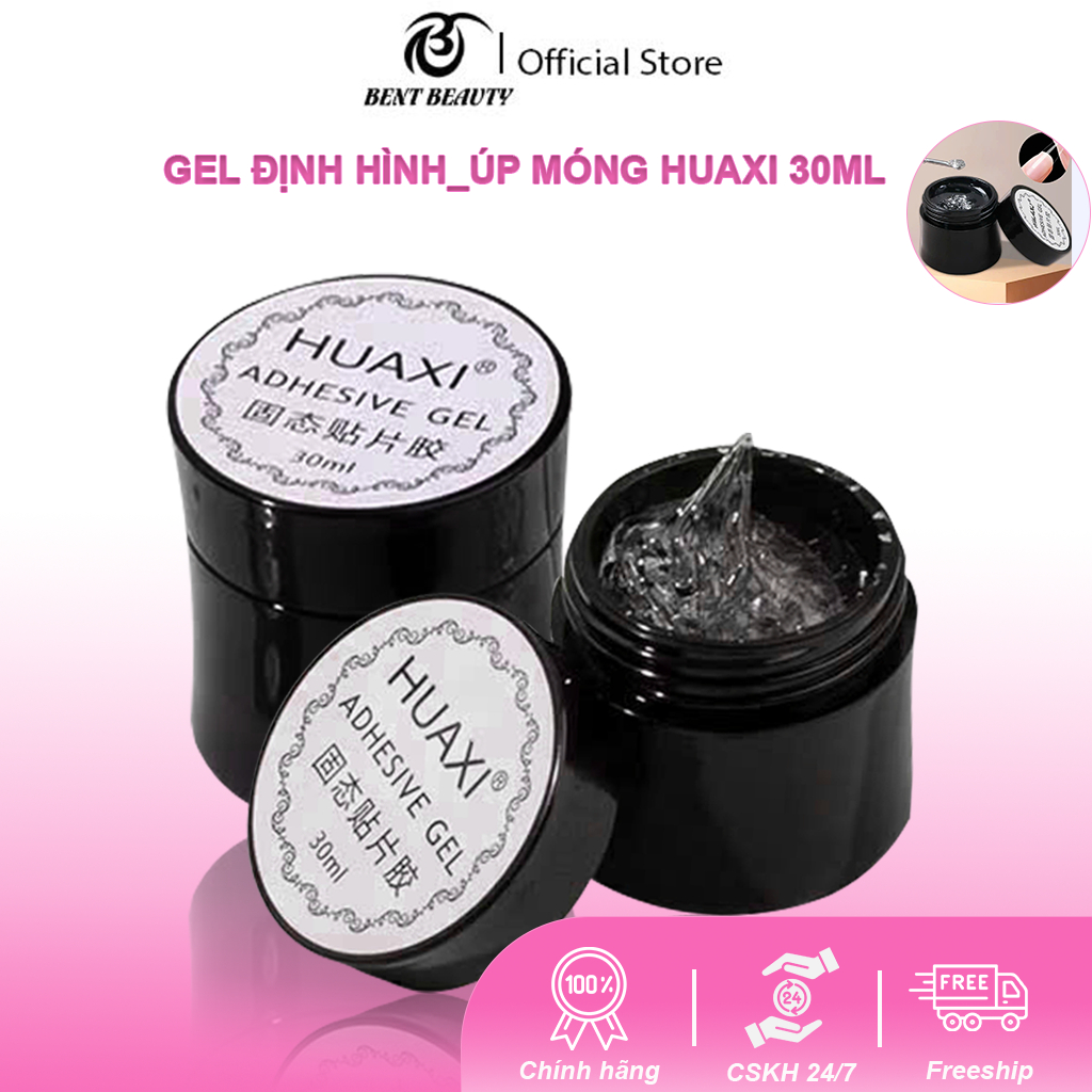 Gel định hình huaxi, gel đa năng úp móng làm nail chuyên dụng - Gel nặn huaxi chính hãng 30g