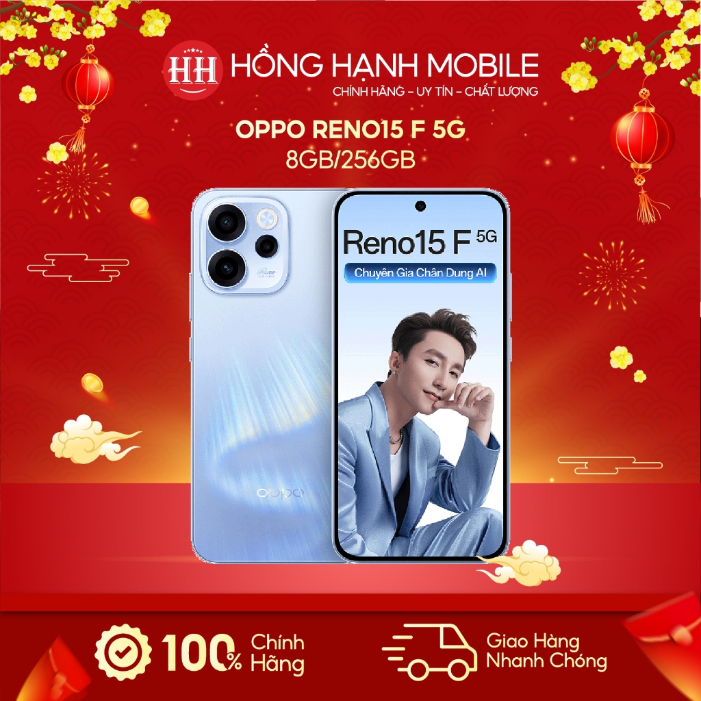 Điện Thoại Oppo Reno15 F 5G 8GB/256GB - Hàng Chính Hãng | BigBuy360 - bigbuy360.vn