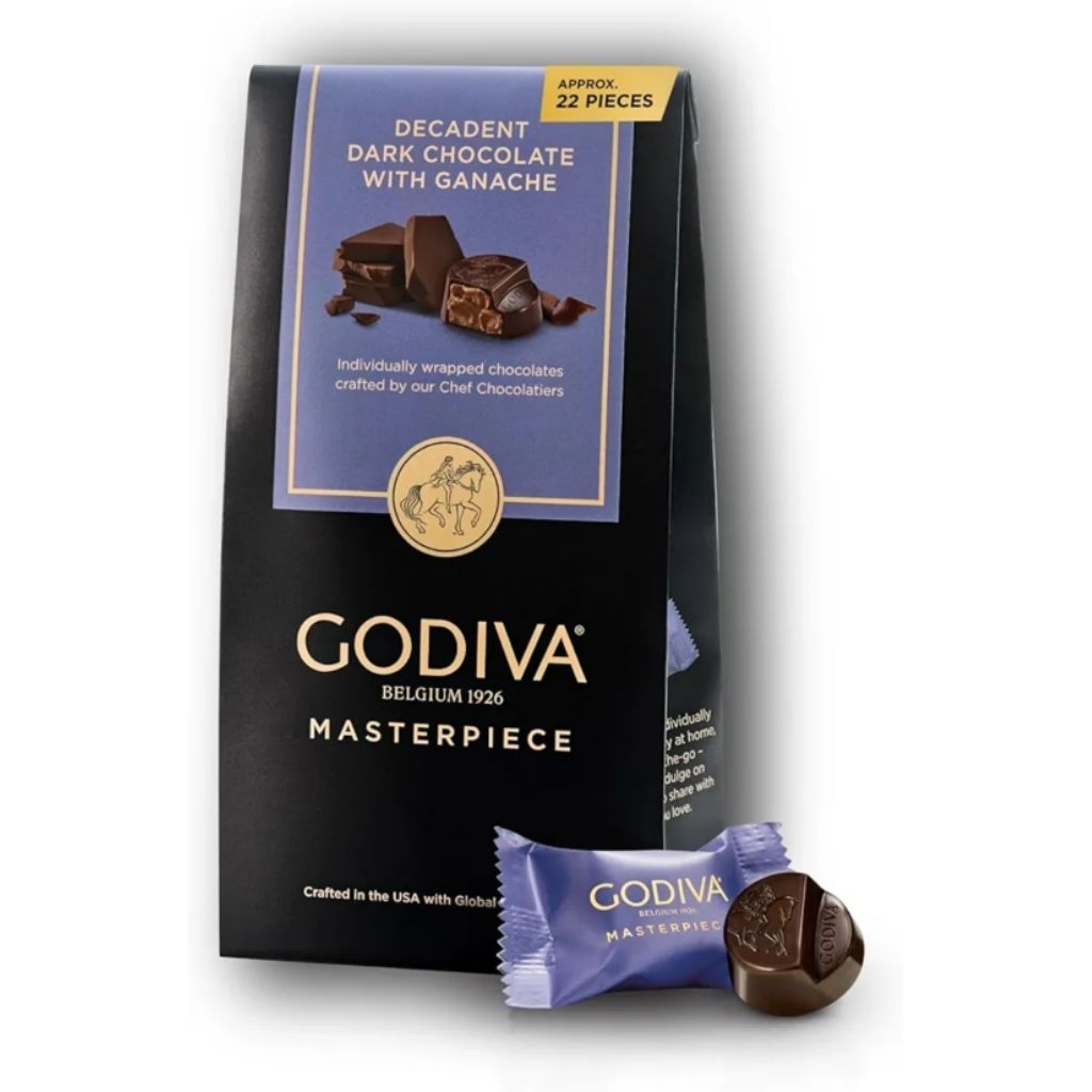 (HỎA TỐC) Socola đen cao cấp Godiva Dark Ganache gói lớn 428gram cực ngon