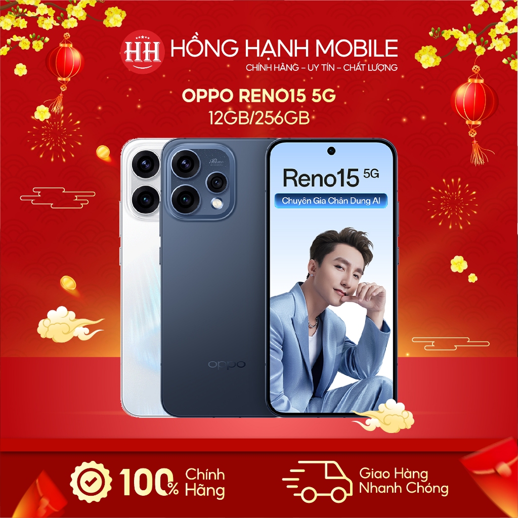 Điện Thoại Oppo Reno15 5G 12GB/256GB - Hàng Chính Hãng | BigBuy360 - bigbuy360.vn