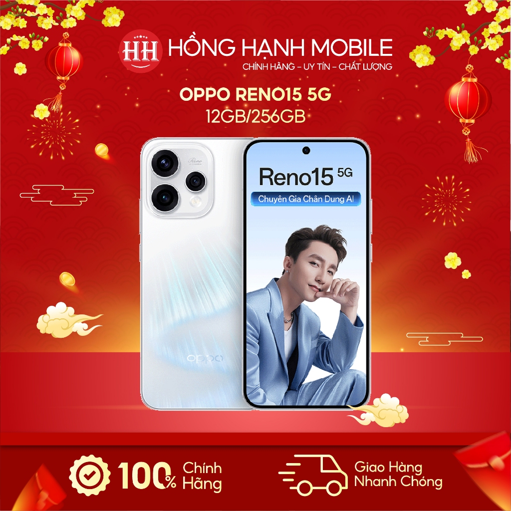 Điện Thoại Oppo Reno15 5G 12GB/256GB - Hàng Chính Hãng | BigBuy360 - bigbuy360.vn
