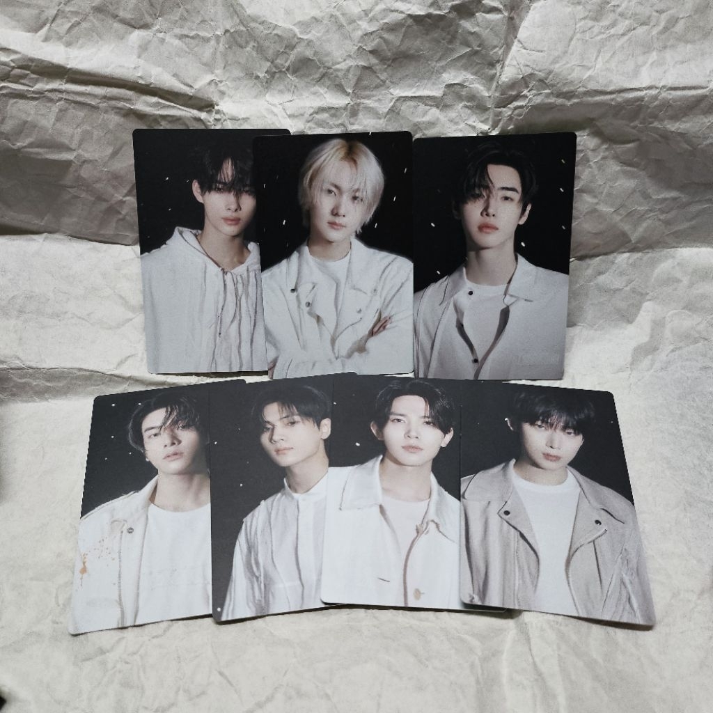 CARD ALBUM NHẬT YOI CONCEPT ENHYPEN SUNGHOON HEESEUNG SUNOO