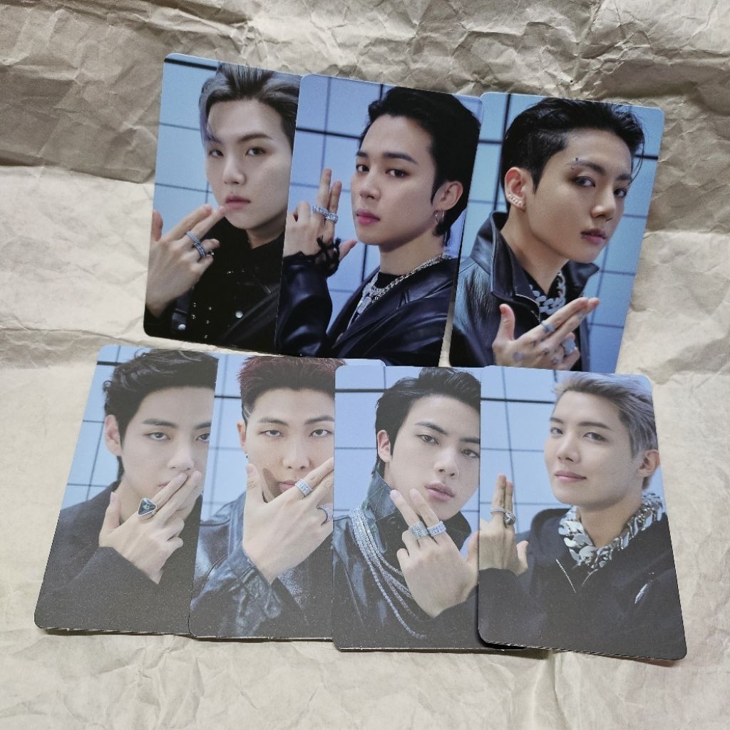CARD ALBUM BTS PROOF TAEHYUNG JUNGKOOK JIMIN