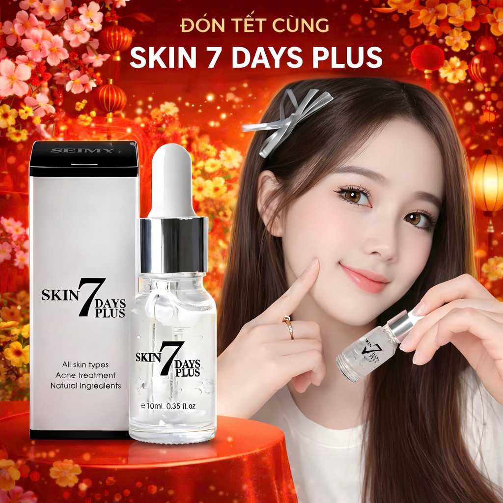 Serum giảm mụn thâm - Skin 7 Days Plus - 10ml
