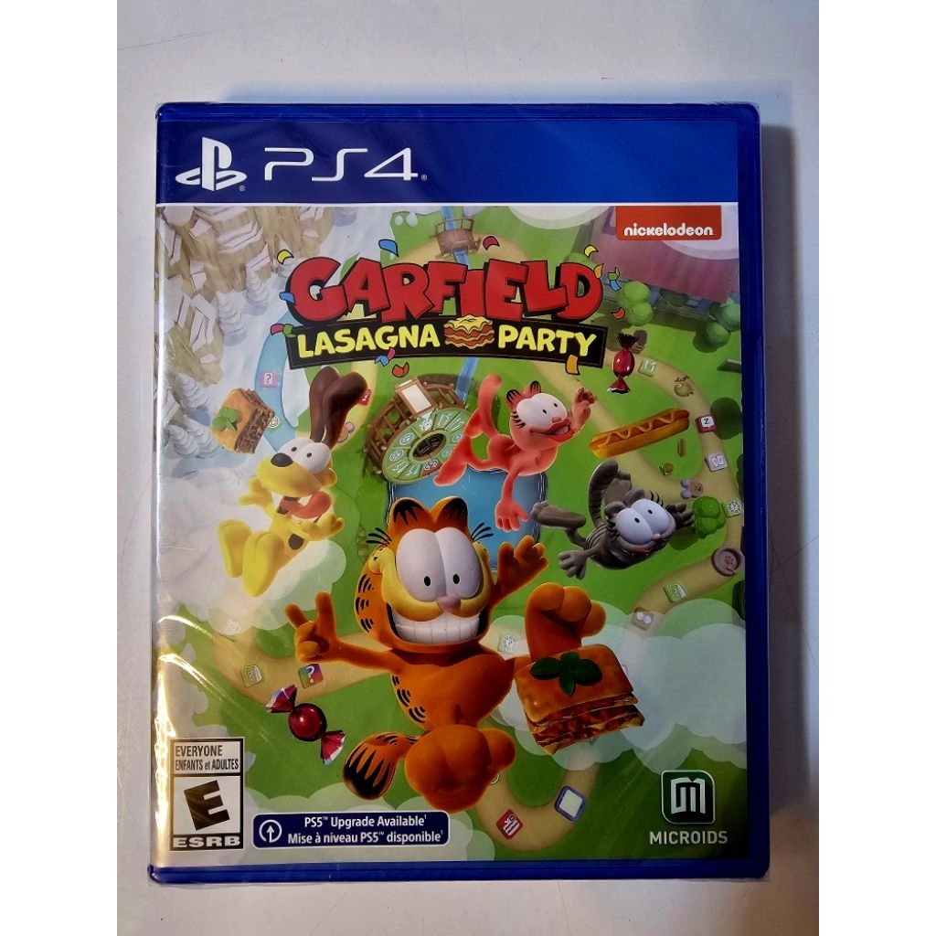 Đĩa Game PS4/PS5 : Garfield Lasagna Party (new)