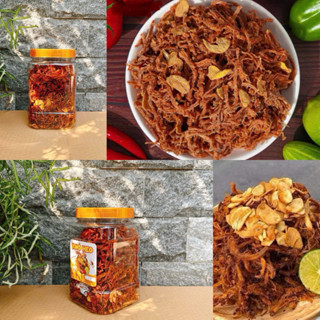 khô Heo Cháy Tỏi loại ngon đặc biệt - ( 1Hủ 500GR )