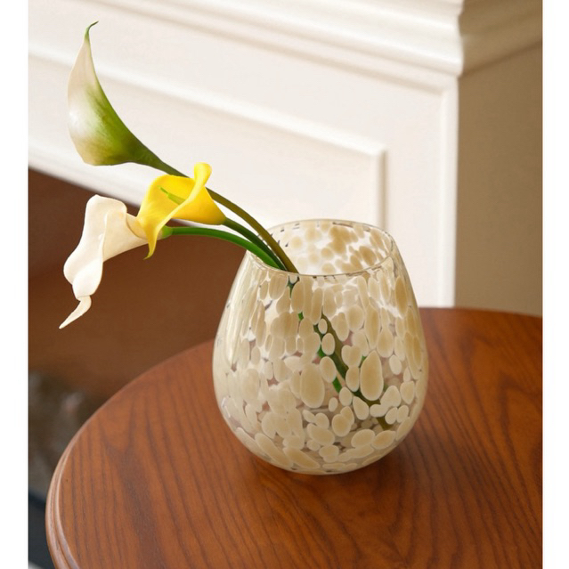 Bình thuỷ tinh Pebble Glow nhập khẩu cao cấp / Pebble Glow Vase