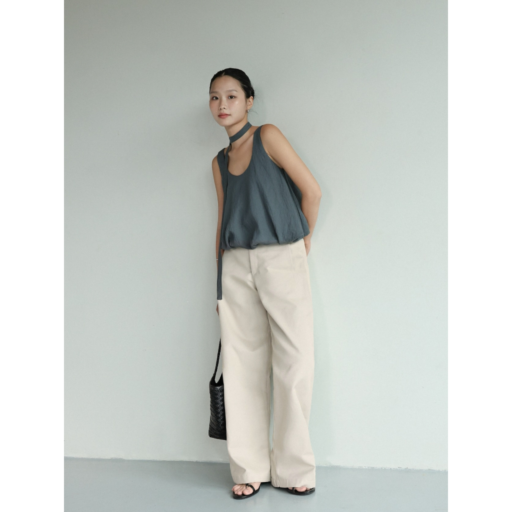 Quần kaki dài ống rộng form xuông hack dáng, quần công sở trẻ trung basic dễ phối dễ mặc đủ size S M L | BigBuy360 - bigbuy360.vn