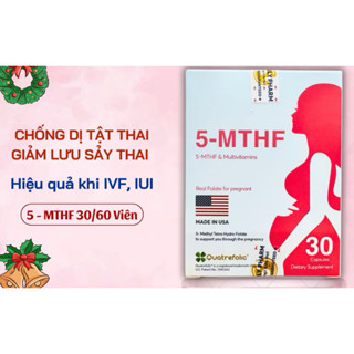 [Chính Hãng] Viên Uống 5-MTHF  - Bổ Sung Vitamin & Khoáng Chất, Người Rối Loạn Chuyển Hóa Folate