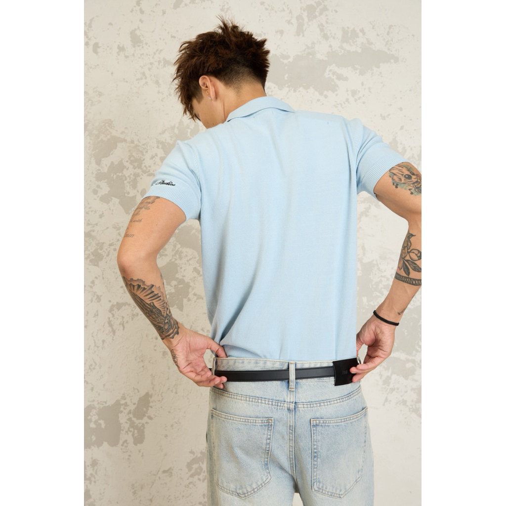 (Chính Hãng AMRISH) Áo AS WOOL KNIT POLO SHIRT | BigBuy360 - bigbuy360.vn