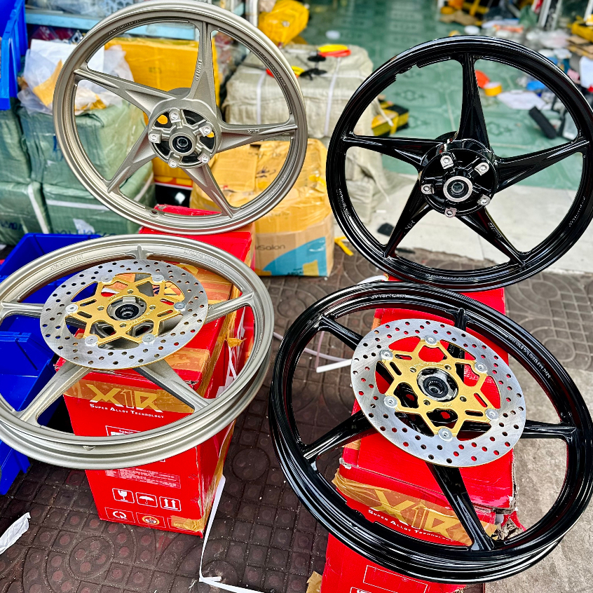 Mâm X1R VT7 Exciter 150/155 lắp đặt như zin chính hãng X1R