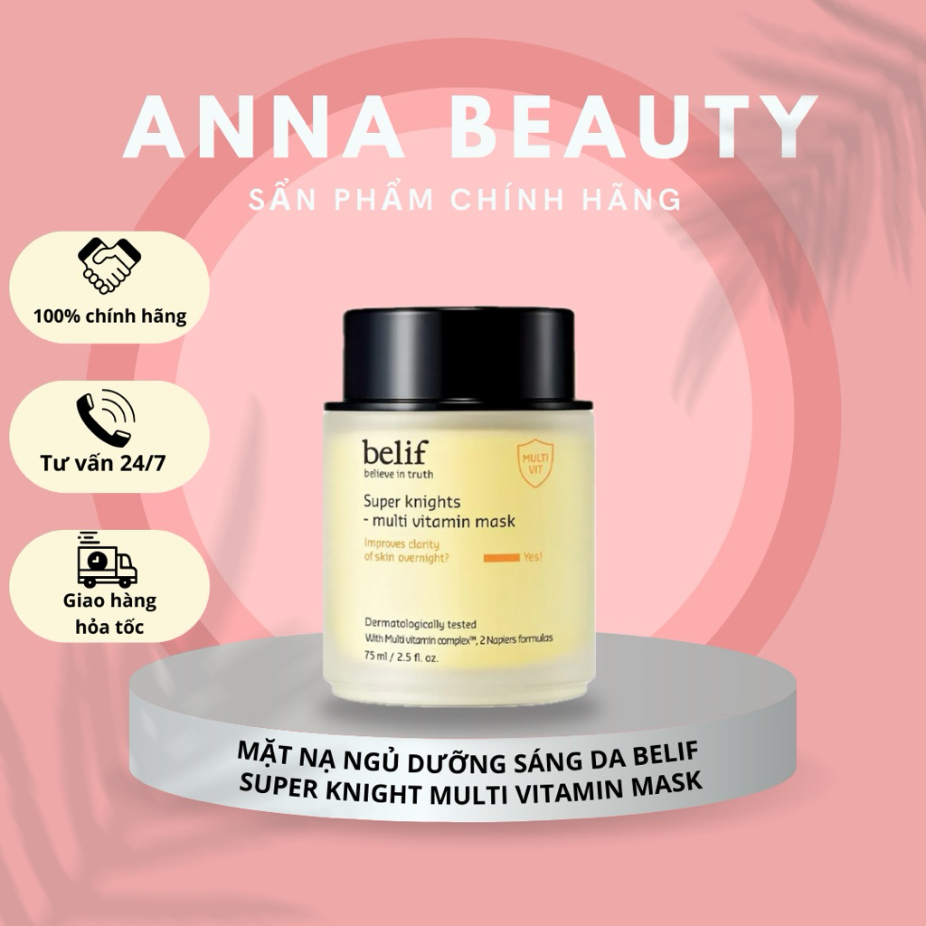 Mặt Nạ Ngủ Belif Multi Vitamin 75ml