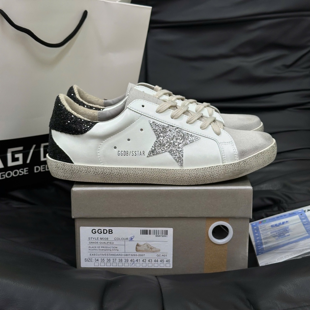 Giày sneaker goose golden dành cho nam nữ thể thao năng động cổ thấp