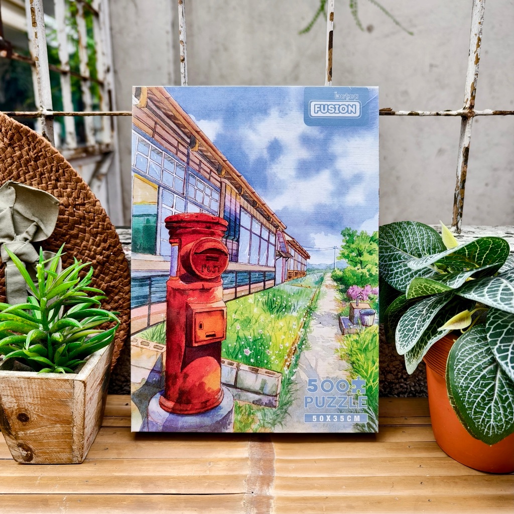 (Có sẵn) Tranh ghép hình 500 mảnh puzzle  "Post office", Botop