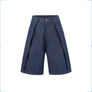 Quần short gấp raw denim  - Ivankov Flap Raw Denim Short
