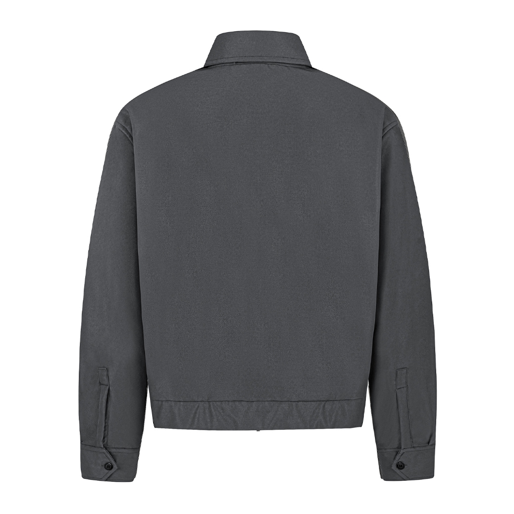 Áo Khoác Kaki Xám Boxy Cao Cấp - Ivankov Neutral Dejavu Blouson Jacket