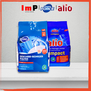 Bột rửa chén bát alio - power force 1.5kg - mùi dịu nhẹ - hàng đức nội địa - imp