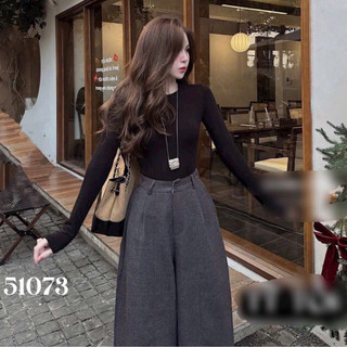CÓ BIGSIZE Nữ - Áo nữ LEN TĂM Croptop Basic dễ phối đồ CRT14