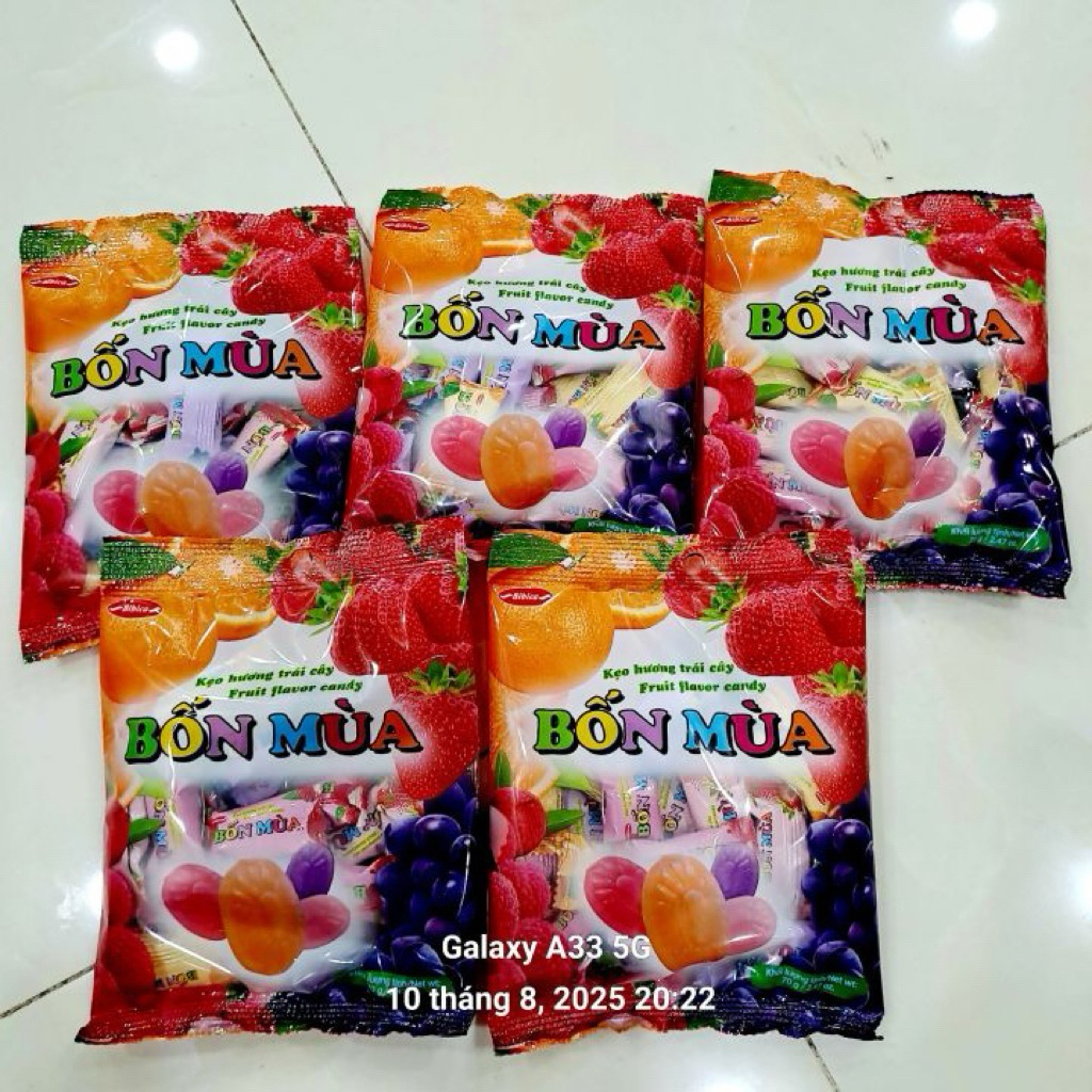 Kẹo cứng Bốn Mùa Bibica