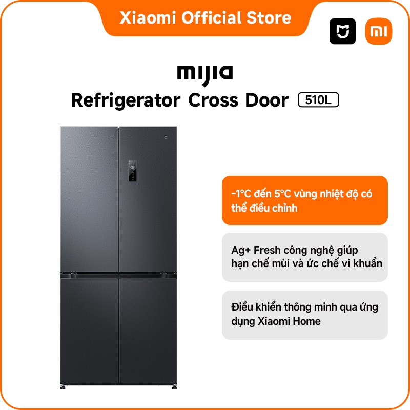[New] hàng có sẵn ngay bây giờ Tủ lạnh Xiaomi Mijia 510L | Bảo hành 2 năm｜-1°C đến 5°C* vùng nhiệt độ có thể điều chỉnh | BigBuy360 - bigbuy360.vn