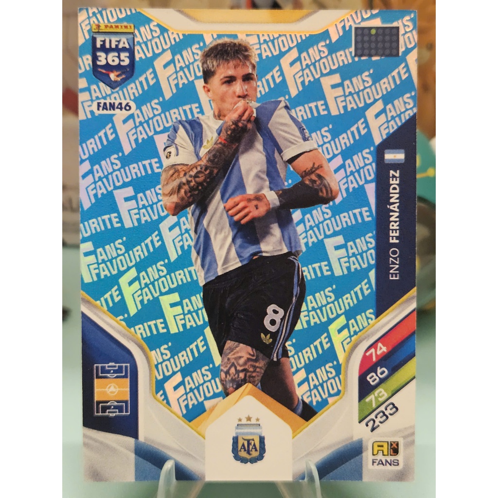 Thẻ FAN FAVOURITE Enzo Fernandez Panini 365 2025/2026 (Argentina) (25/26) (Bóng Đá)