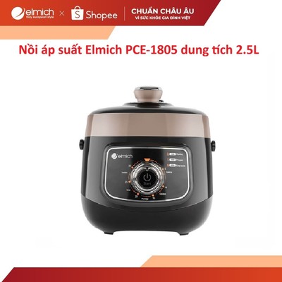SVIP - Nồi áp suất Elmich PCE-1805 dung tích 2.5L