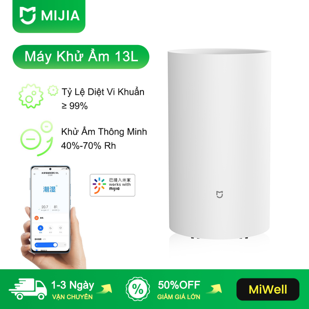 Mijia Máy hút ẩm thông minh 13L/22L/50L