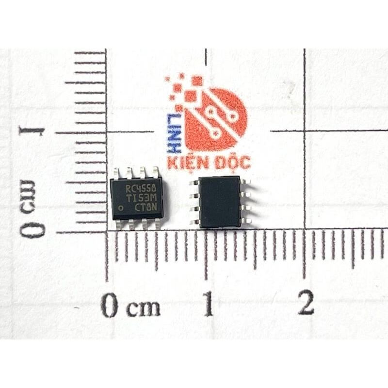 [Combo 10 chiếc] RC4558 ,RC4558DR,4558 IC thuật toán SOP-8