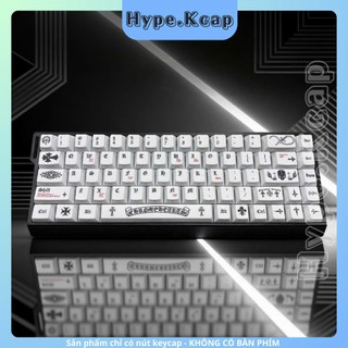 Keycap Chrome Hearts Xuyên Led Cherry Profile